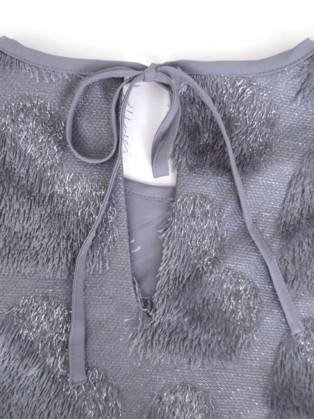 Anthropologie Hutch Long-Sleeve Crew-Neck Shift Mini Dress Size MP - Picture 10 of 12